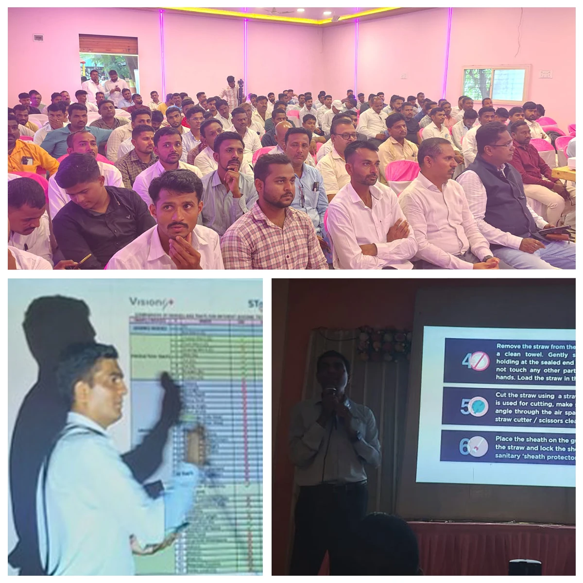 Field Seminar for dairy farmers Loni collage